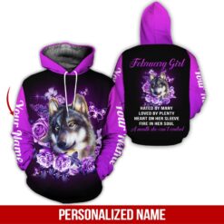 Custom February Girl Hoodie - photo 5