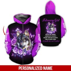 Custom February Girl Hoodie - photo 6