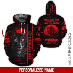 Custom February Guy Hoodie - photo 5