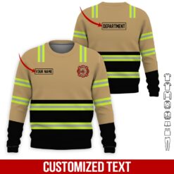 Custom Firefighter 3D Hoodie - photo 4