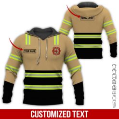 Custom Firefighter 3D Hoodie - photo 5