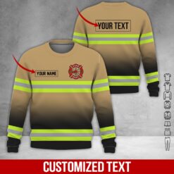 Custom Firefighter 3D Hoodie - photo 4