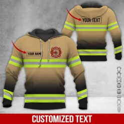 Custom Firefighter 3D Hoodie - photo 5