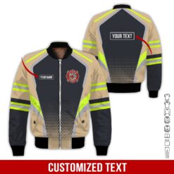 Custom Firefighter 3D Hoodie - photo 9
