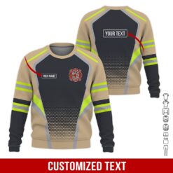 Custom Firefighter 3D Hoodie - photo 4
