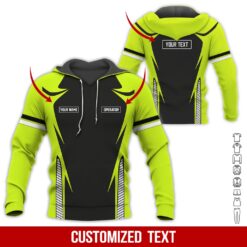 Custom Green 3D Hoodie - photo 5