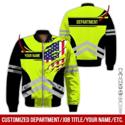 Custom Green American Workwear Style Hoodie - photo 9