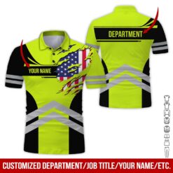 Custom Green American Workwear Style Hoodie - photo 2