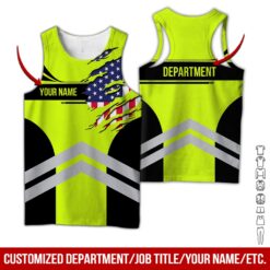 Custom Green American Workwear Style Hoodie - photo 8