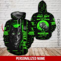 Custom Green July Guy Hoodie - photo 5