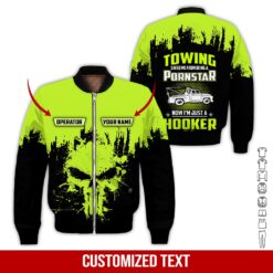 Custom Green Towing 3D Hoodie - photo 9