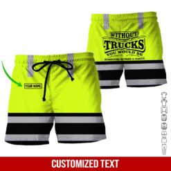 Custom Green Truck Driver 3D Hoodie - photo 7