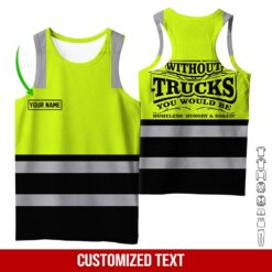 Custom Green Truck Driver 3D Hoodie - photo 8