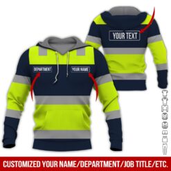 Custom Green Workwear Style Hoodie - photo 5