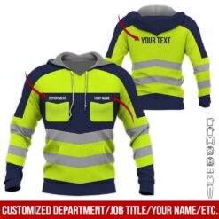 Custom Green Workwear Style Hoodie - photo 5