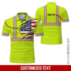 Custom Green Workwear Style Hoodie - photo 2