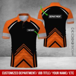 Custom Orange Workwear Style Hoodie - photo 2