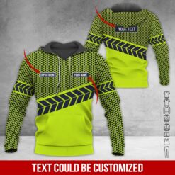 Custom Green Workwear Style Hoodie - photo 5