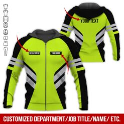 Custom Green Workwear Style Hoodie - photo 6