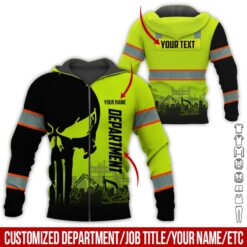 Custom Green Workwear Style Hoodie - photo 6