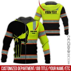 Pocket - Custom Green Workwear Style Hoodie - photo 6