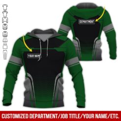 Custom Greens Workwear Style Hoodie - photo 5