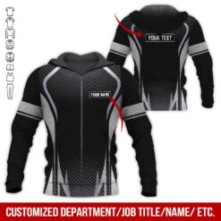 Custom Grey Heavy Equipment Hoodie - photo 6