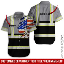 Custom Grey Workwear Style Hoodie - photo 3