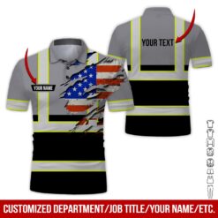 Custom Grey Workwear Style Hoodie - photo 2