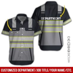 Custom Grey Workwear Style Hoodie - photo 3