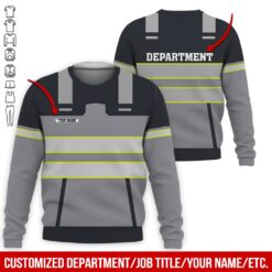 Custom Grey Workwear Style Hoodie - photo 4