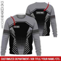 Custom Grey Workwear Style Hoodie - photo 4