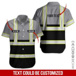 Personalized Grey Workwear All Over Print Clothes - photo 3