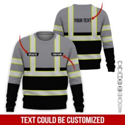 Personalized Grey Workwear All Over Print Clothes - photo 4