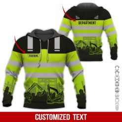 Custom Heavy Equipment 3D Hoodie - photo 5