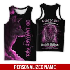 Custom January Girl 3D Hoodie - photo 8