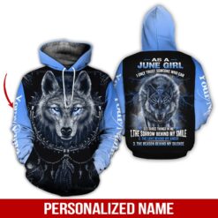 Custom June Girl 3D Hoodie - photo 5