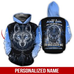 Custom June Girl 3D Hoodie - photo 6