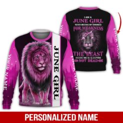 Custom June Girl 3D Hoodie - photo 4