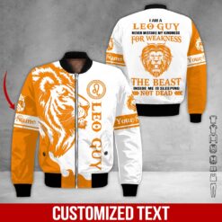 Custom Leo Guy Orange Hoodie - photo 9