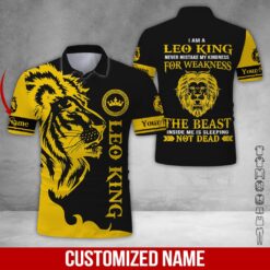 Custom Leo Guy Yellow Hoodie - photo 2