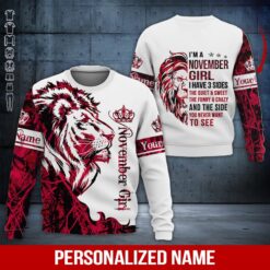 Custom November Girl Hoodie - photo 4