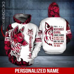 Custom November Girl Hoodie - photo 5