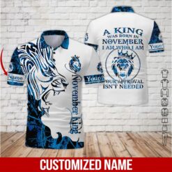 Custom November King 3D Hoodie - photo 2