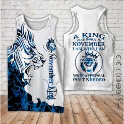 Custom November King 3D Hoodie - photo 8