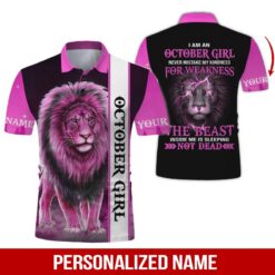 Custom October Girl 3D Hoodie - photo 2