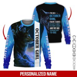 Custom October Girl Hoodie - photo 4