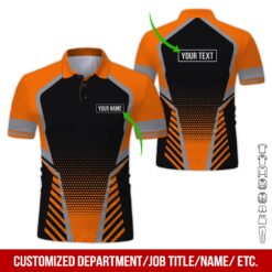 Custom Orange Workwear Style Hoodie - photo 2