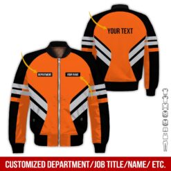 Custom Orange Workwear Style Hoodie - photo 9