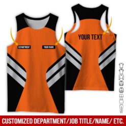Custom Orange Workwear Style Hoodie - photo 8